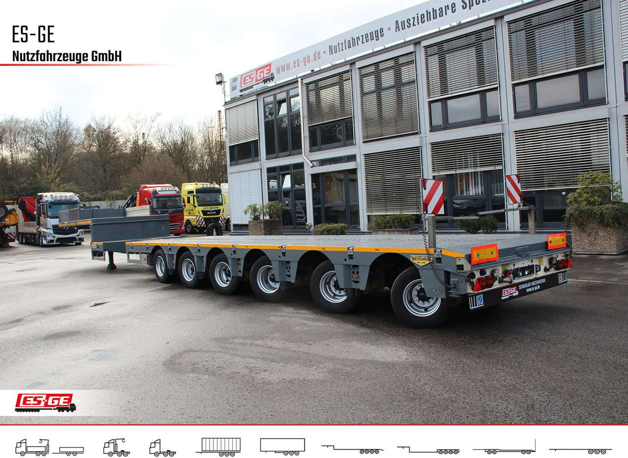 Broshuis 6-Achs-Satteltieflader - teleskopierbar - Semirremolque góndola rebajadas: foto 1 Broshuis 6-Achs-Satteltieflader - teleskopierbar - Semirremolque góndola rebajadas: foto 1