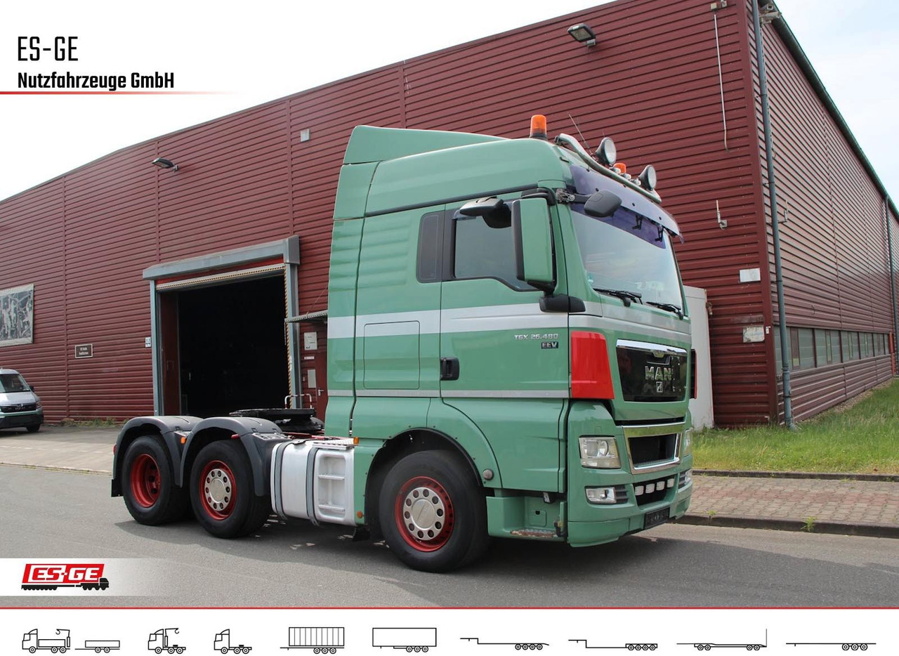 MAN TGX 26480 6x2/4 BLS - Cabeza tractora: foto 1 MAN TGX 26480 6x2/4 BLS - Cabeza tractora: foto 1