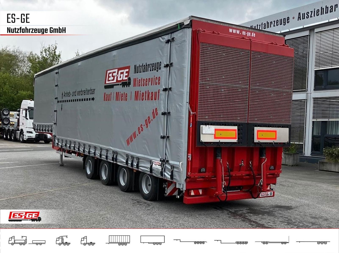 Dinkel 4-Achs-Jumbotieflader - doppelte Rampen Dinkel 4-Achs-Jumbotieflader - doppelte Rampen - Semirremolque góndola rebajadas: foto 2 Dinkel 4-Achs-Jumbotieflader - doppelte Rampen Dinkel 4-Achs-Jumbotieflader - doppelte Rampen - Semirremolque góndola rebajadas: foto 2