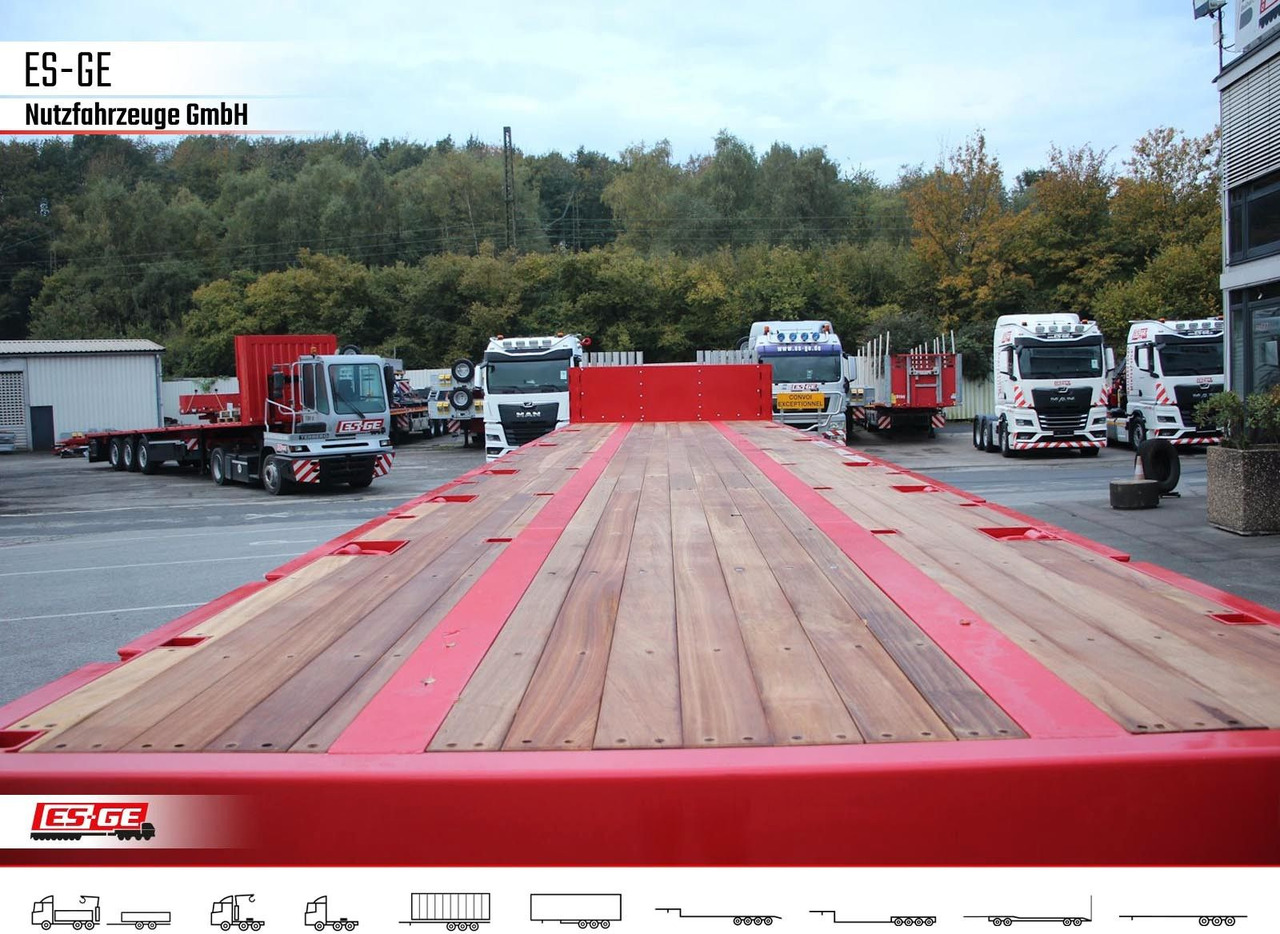 ES-GE 5-Achs-Ballastauflieger - Semirremolque plataforma/ Caja abierta: foto 5 ES-GE 5-Achs-Ballastauflieger - Semirremolque plataforma/ Caja abierta: foto 5