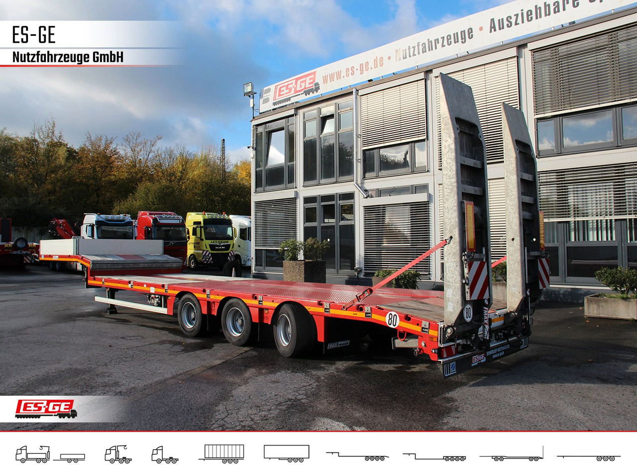 Faymonville MAX Trailer MAX100 Semi-Tieflader 1tlg. Rampen - Semirremolque góndola rebajadas: foto 2 Faymonville MAX Trailer MAX100 Semi-Tieflader 1tlg. Rampen - Semirremolque góndola rebajadas: foto 2