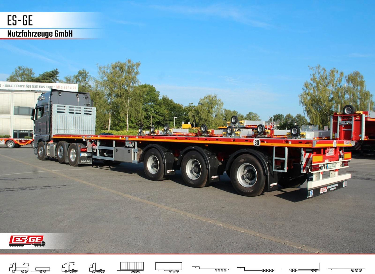 Faymonville MAX Trailer MAX210 Telesattel Faymonville Doppeltele, MAX Trailer MAX210 Telesattel - Semirremolque plataforma/ Caja abierta: foto 1 Faymonville MAX Trailer MAX210 Telesattel Faymonville Doppeltele, MAX Trailer MAX210 Telesattel - Semirremolque plataforma/ Caja abierta: foto 1