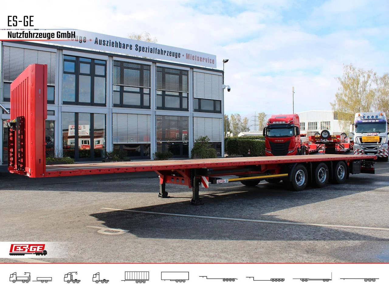 Kögel 3-Achs-Mega Chassis Kögel 3-Achs-Mega Chassis - Semirremolque plataforma/ Caja abierta: foto 1 Kögel 3-Achs-Mega Chassis Kögel 3-Achs-Mega Chassis - Semirremolque plataforma/ Caja abierta: foto 1