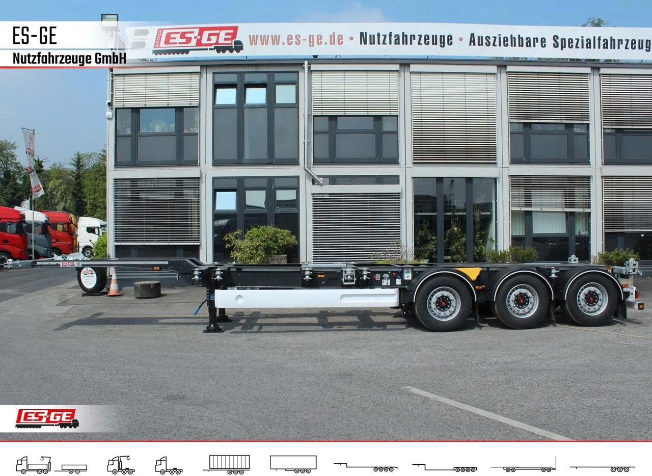 Wielton 3-Achs-Containerchassis - multifunktional - Semirremolque portacontenedore/ Intercambiable: foto 3 Wielton 3-Achs-Containerchassis - multifunktional - Semirremolque portacontenedore/ Intercambiable: foto 3