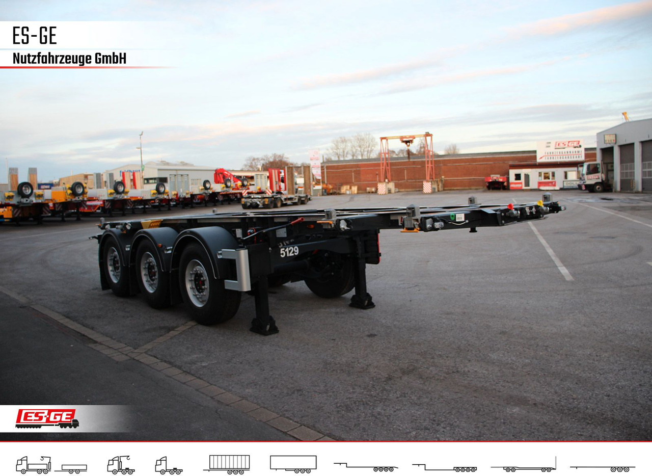 Wielton Containerchassis 20ft - Semirremolque portacontenedore/ Intercambiable: foto 2 Wielton Containerchassis 20ft - Semirremolque portacontenedore/ Intercambiable: foto 2