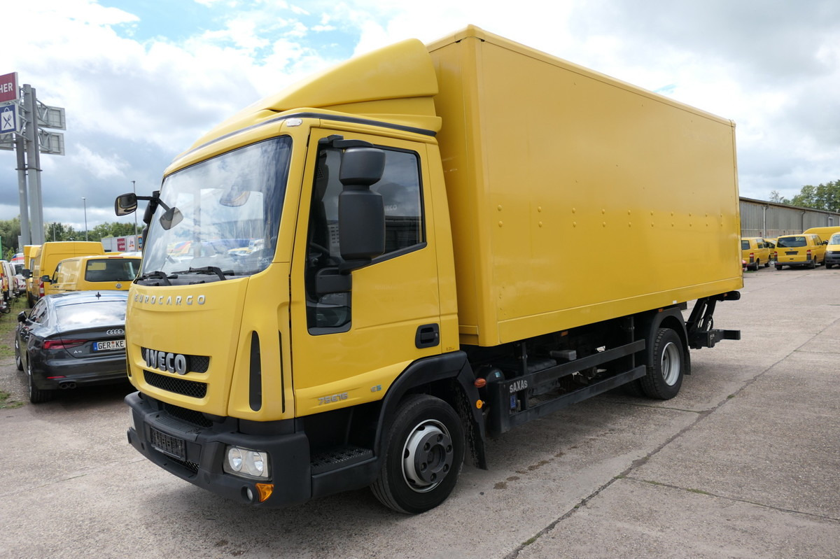 IVECO EuroCargo ML 75 E 16 P LBW LUFT EURO-5 Koffer-In - Furgoneta caja cerrada: foto 1 IVECO EuroCargo ML 75 E 16 P LBW LUFT EURO-5 Koffer-In - Furgoneta caja cerrada: foto 1