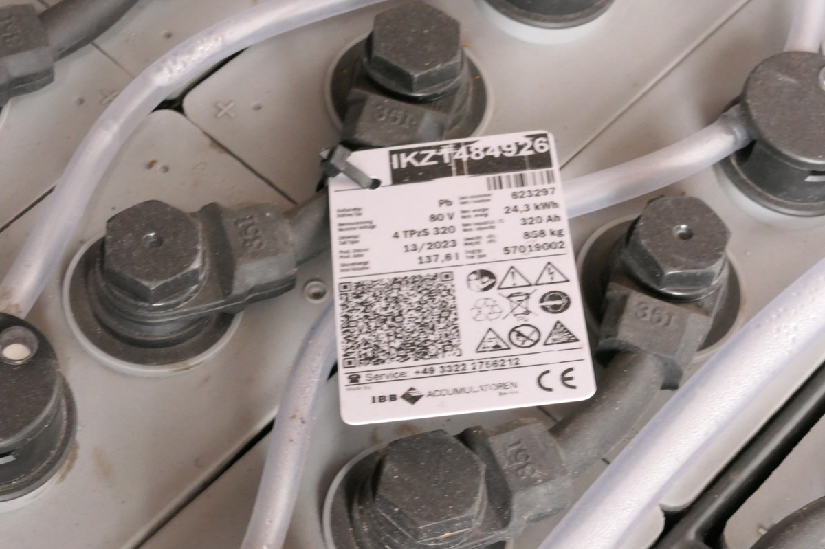 Remolcadora LINDE W20 Schlepper Tractive Batterie 13/2023: foto 16