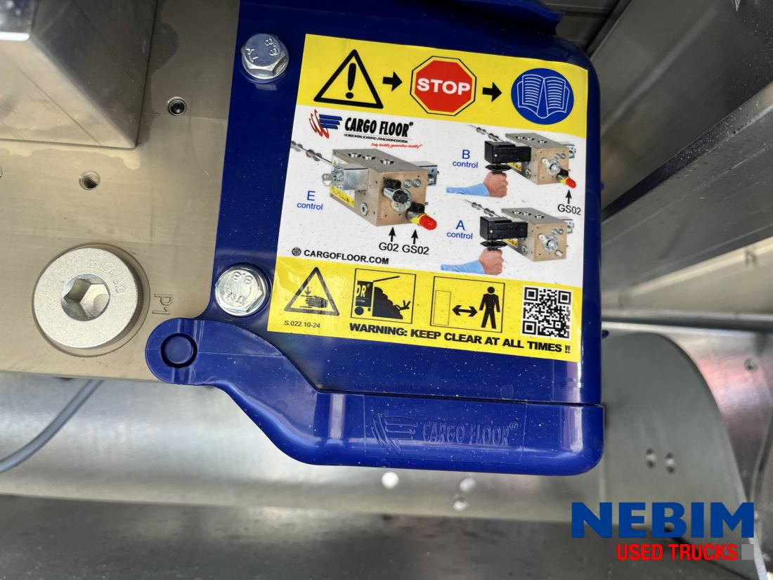 Semirremolque piso movil Kraker CF-Z 200ZL - 92m3 - NEW - 10mm - Schmutz plane - L ift: foto 9