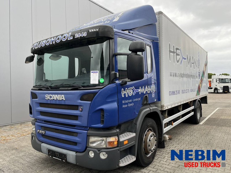 Scania P270 - 343.938km - 3 front seats - Camión caja cerrada: foto 1 Scania P270 - 343.938km - 3 front seats - Camión caja cerrada: foto 1