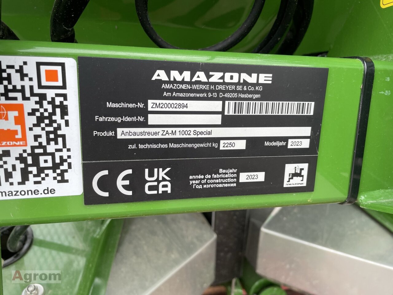 Esparcidor de fertilizantes nuevo Amazone ZA-M 1002 Special: foto 8
