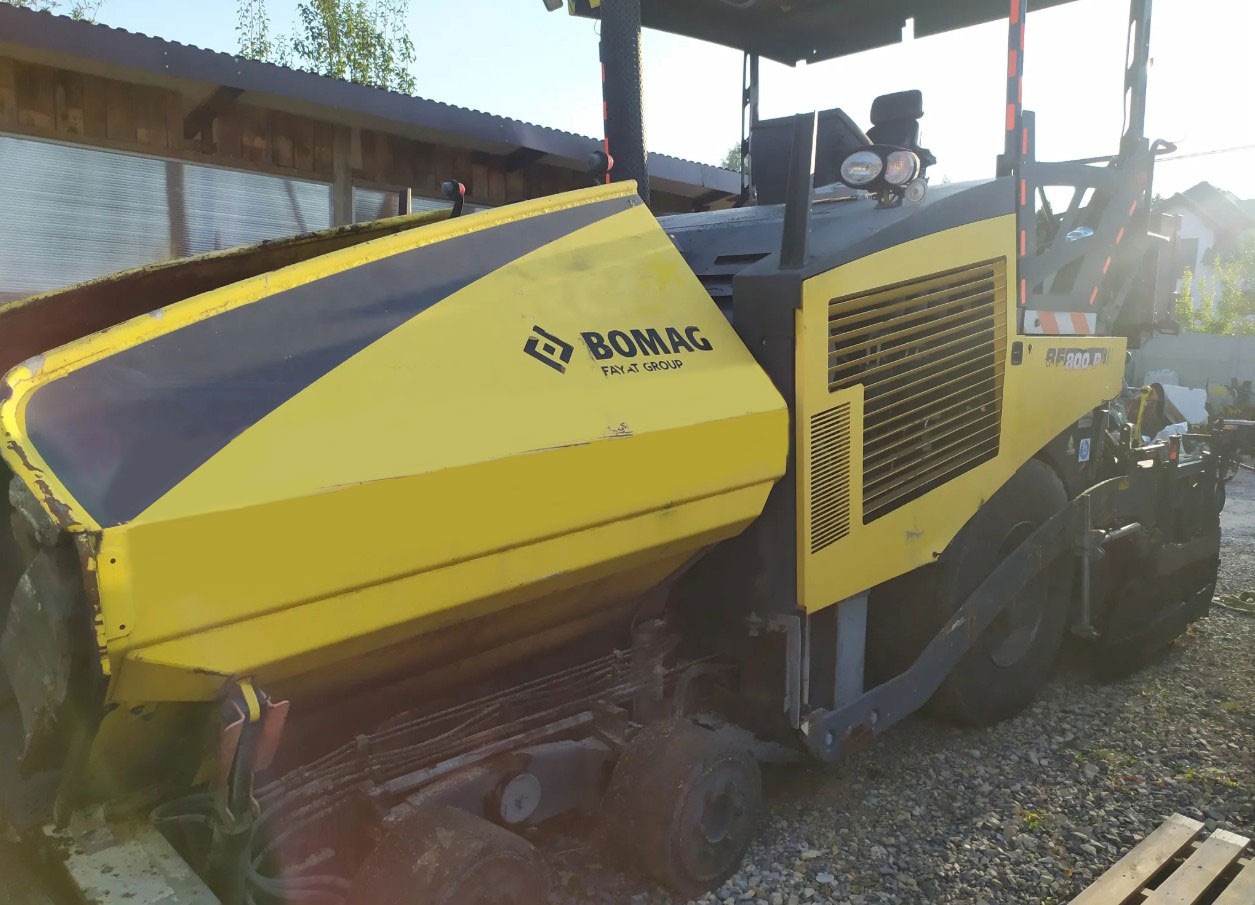 Bomag BF 800 P - Pavimentadora de asfalto: foto 1 Bomag BF 800 P - Pavimentadora de asfalto: foto 1