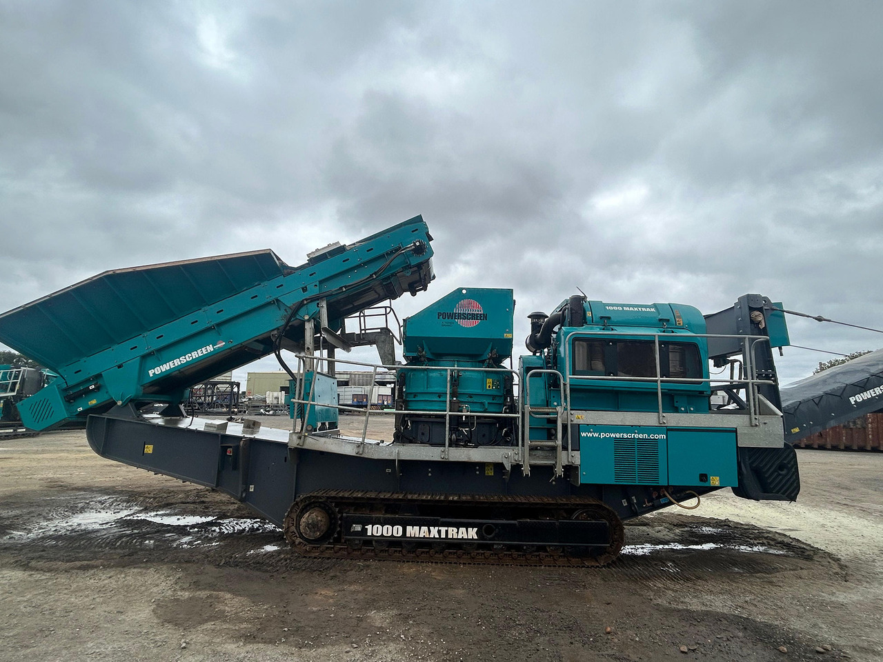 Powerscreen 1000 Maxtrak - Trituradora de cono: foto 1 Powerscreen 1000 Maxtrak - Trituradora de cono: foto 1