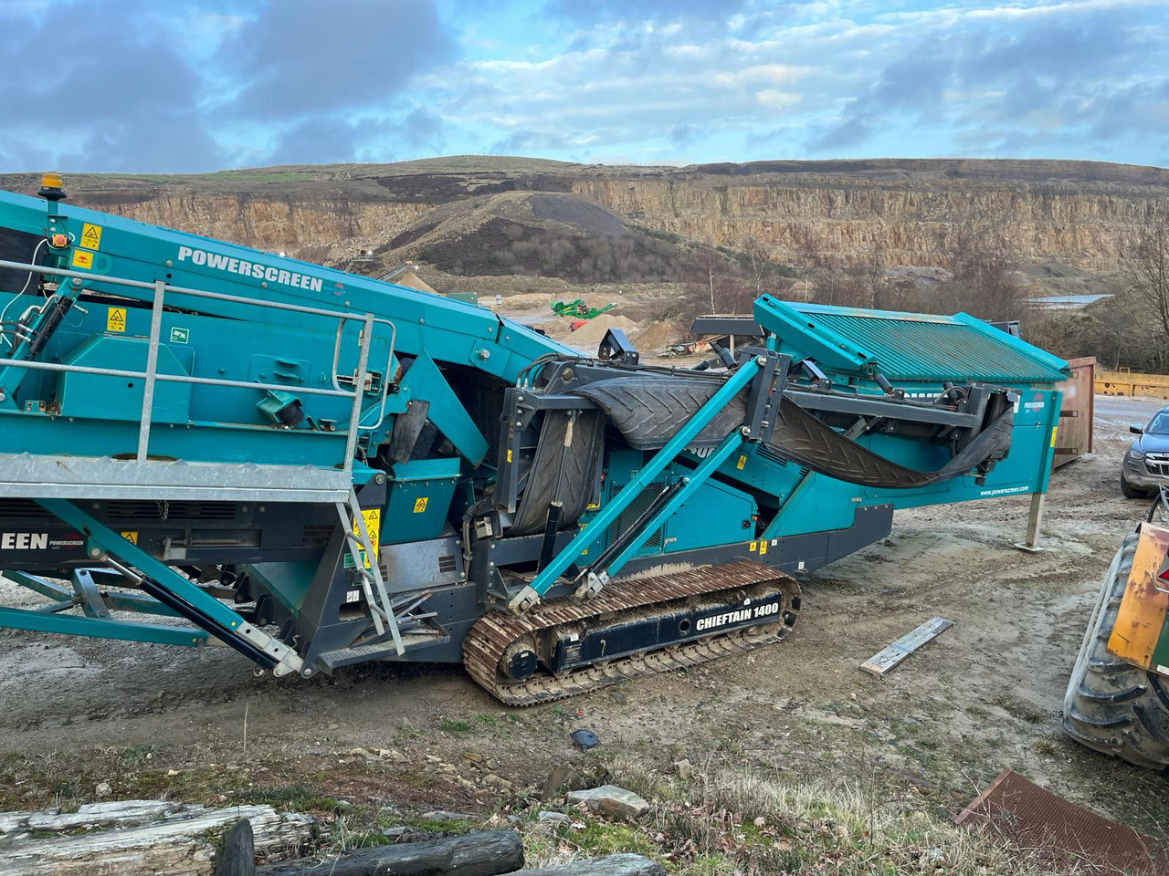 Powerscreen Chieftain 1400 - Cribadora: foto 2 Powerscreen Chieftain 1400 - Cribadora: foto 2