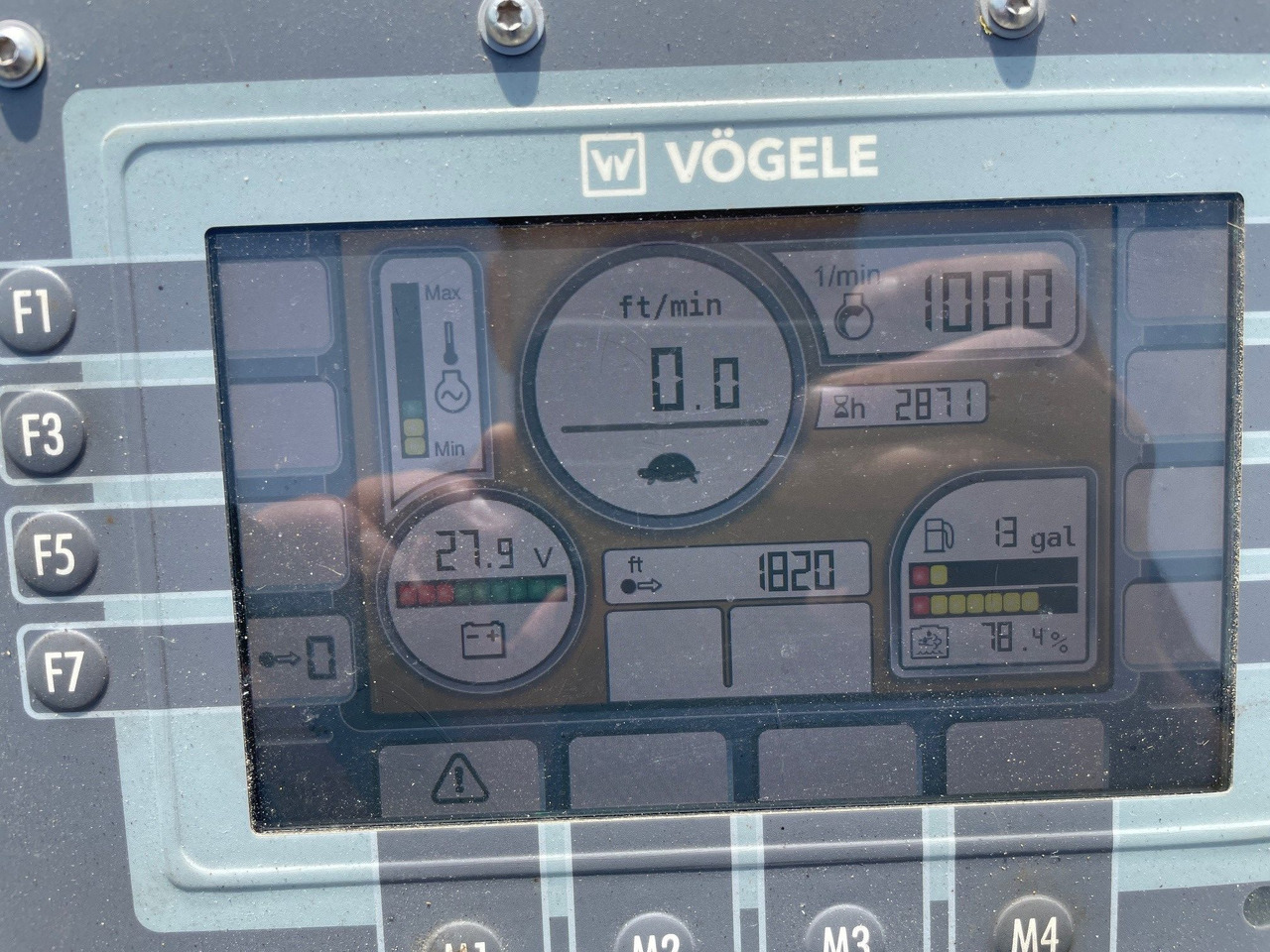 Pavimentadora de asfalto Vogele Super 1703-3i: foto 9