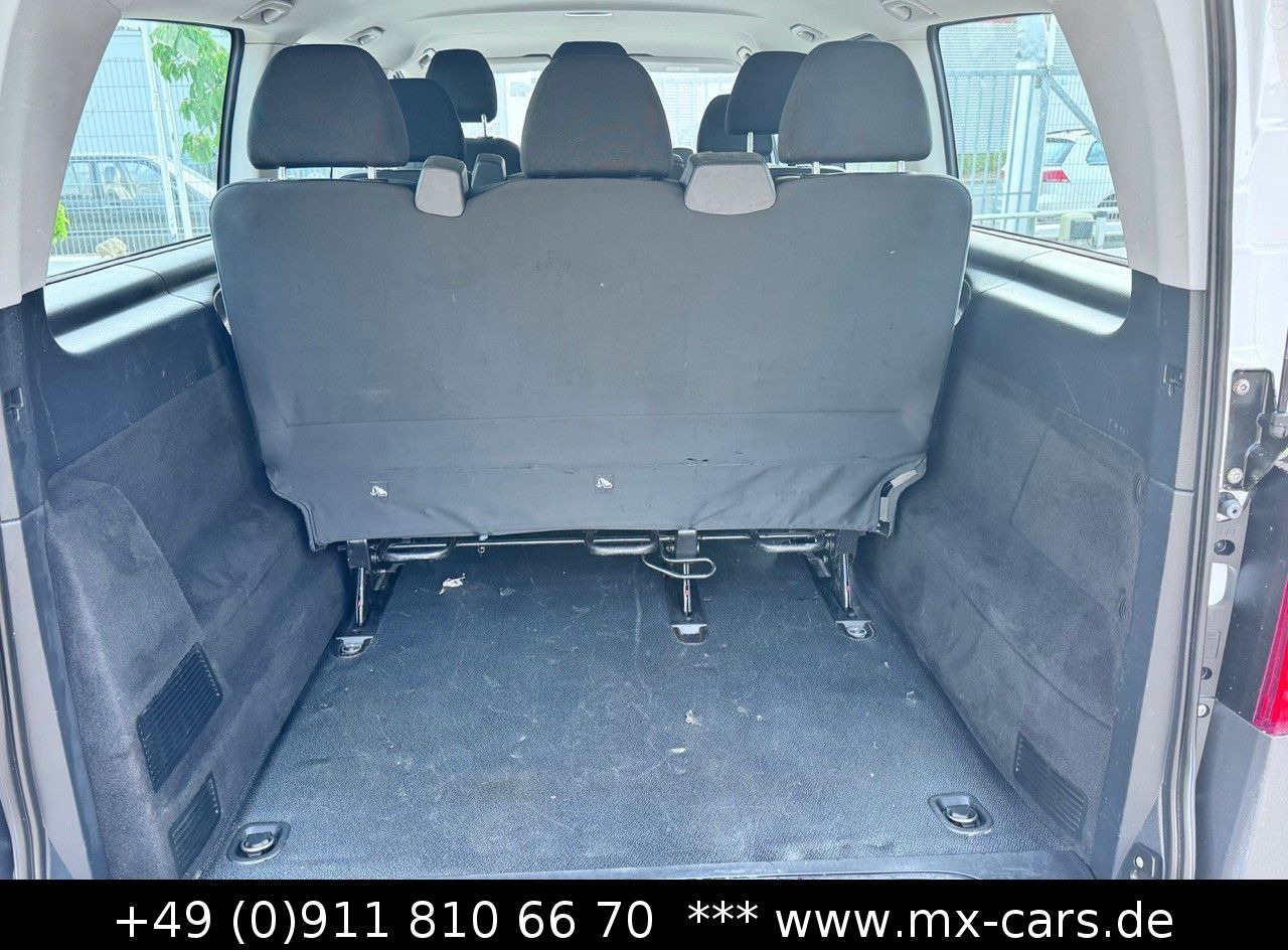 Furgoneta de pasajeros Mercedes-Benz Vito 110 CDi Tourer extralang 9 Sitze Bus Klima: foto 9