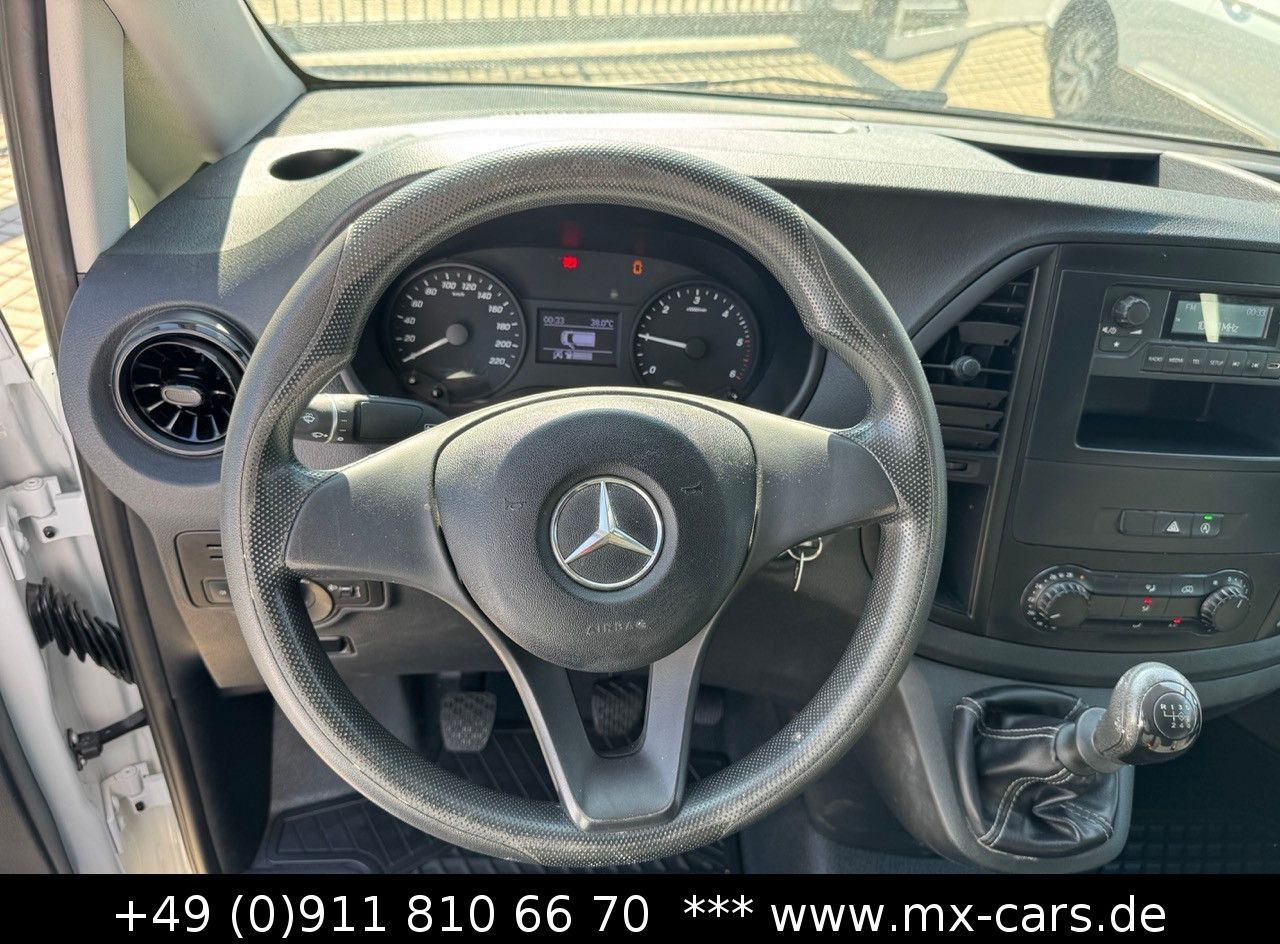 Furgoneta de pasajeros Mercedes-Benz Vito 110 CDi lang Doka Mixto 6 Sitze Klima: foto 11