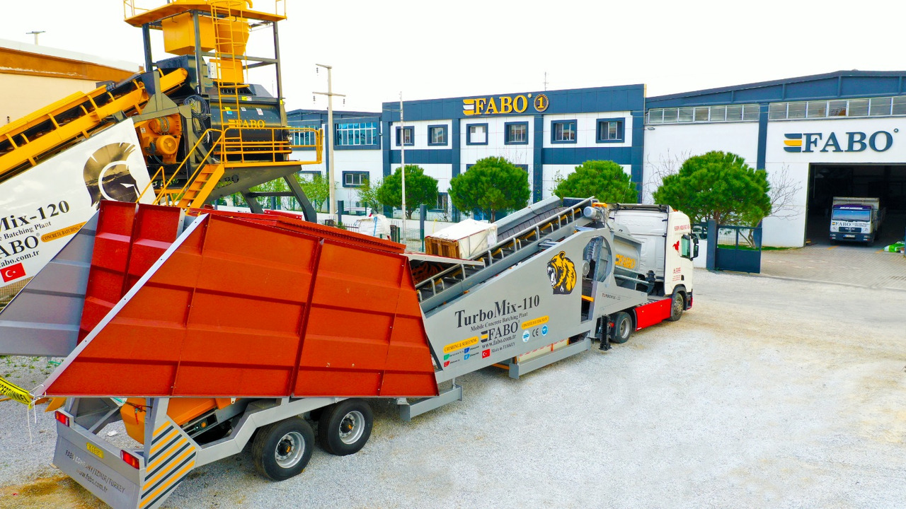 FABO Mobile Concrete Batching Plants - Planta de hormigón: foto 1 FABO Mobile Concrete Batching Plants - Planta de hormigón: foto 1
