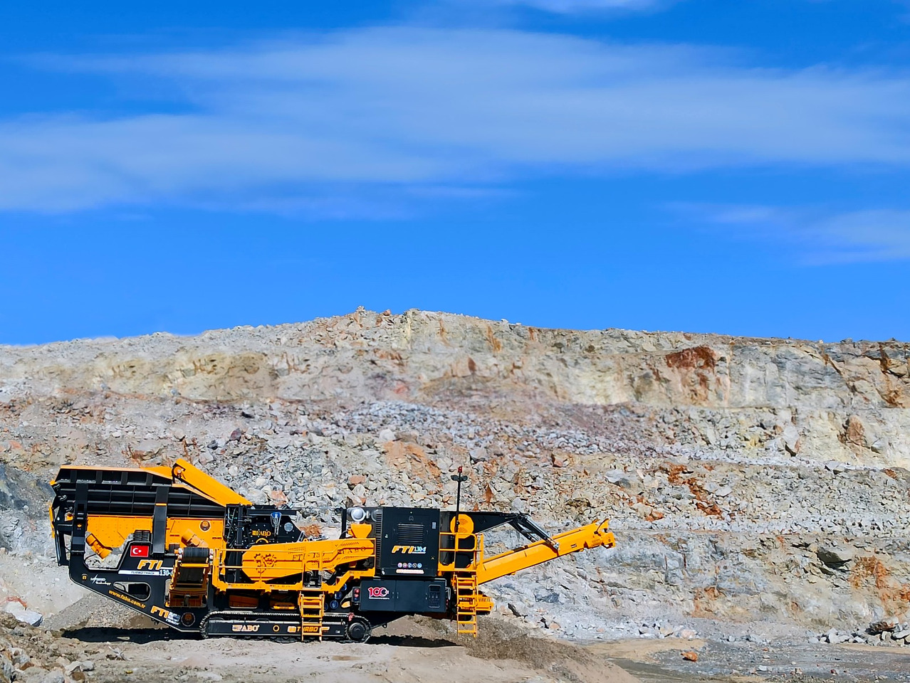 FABO Mobile crusher - Trituradora móvil: foto 2 FABO Mobile crusher - Trituradora móvil: foto 2