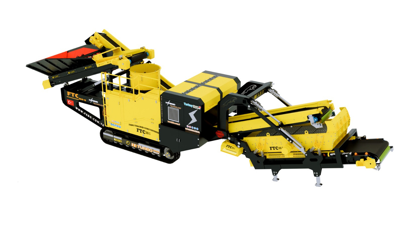 Trituradora móvil nuevo FABO Mobile crusher: foto 8