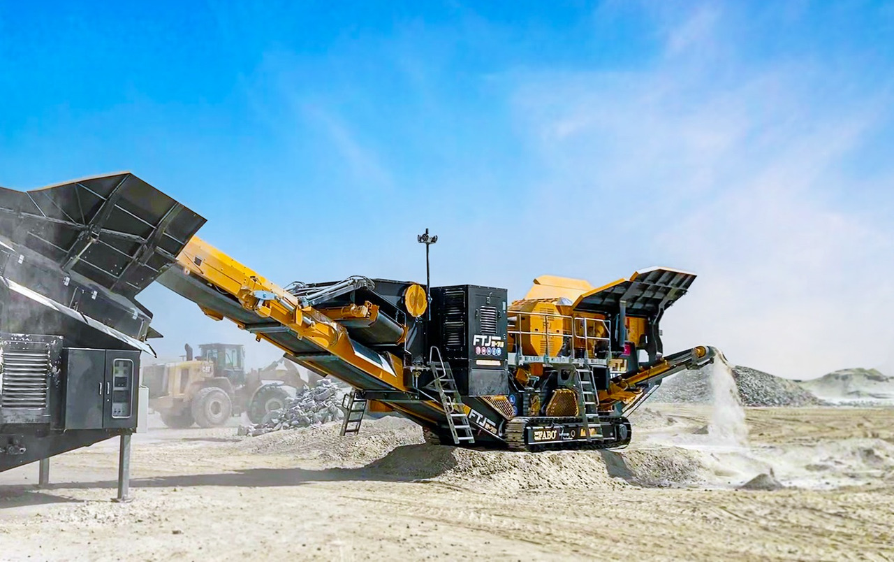 Trituradora móvil nuevo FABO Mobile crusher: foto 9
