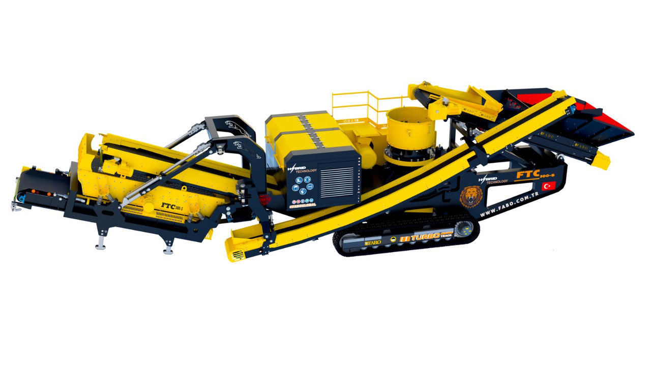Machacadora nuevo FABO crawler crusher: foto 7