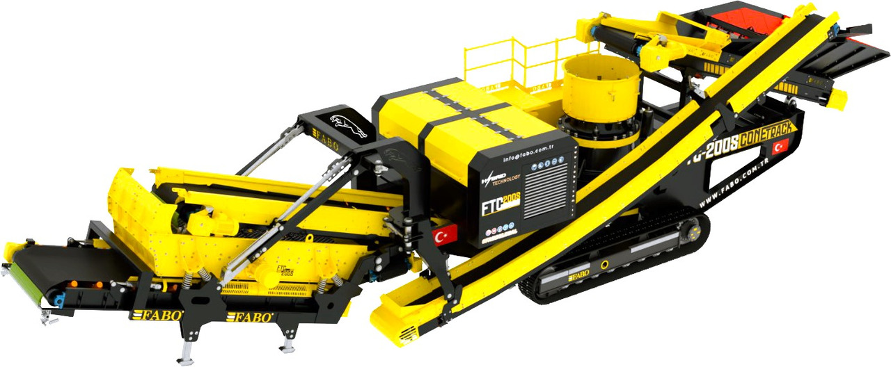 Machacadora nuevo FABO crawler crusher: foto 15 Machacadora nuevo FABO crawler crusher: foto 15