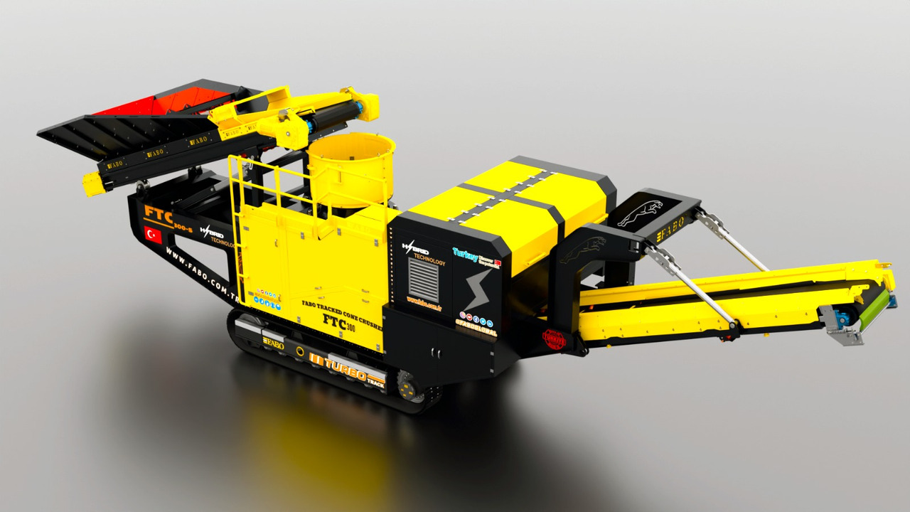 Machacadora nuevo FABO crawler crusher: foto 6
