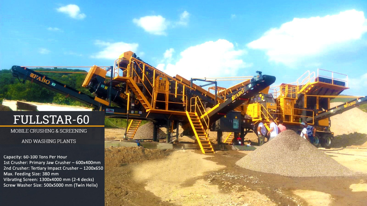 Maquinaria para minería nuevo FABO mining machinery - crushing plant: foto 19