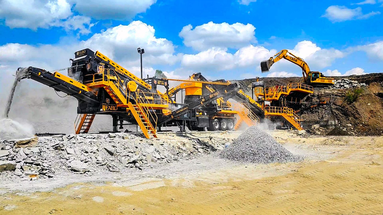 FABO mining machinery - crushing plant - Maquinaria para minería: foto 1 FABO mining machinery - crushing plant - Maquinaria para minería: foto 1
