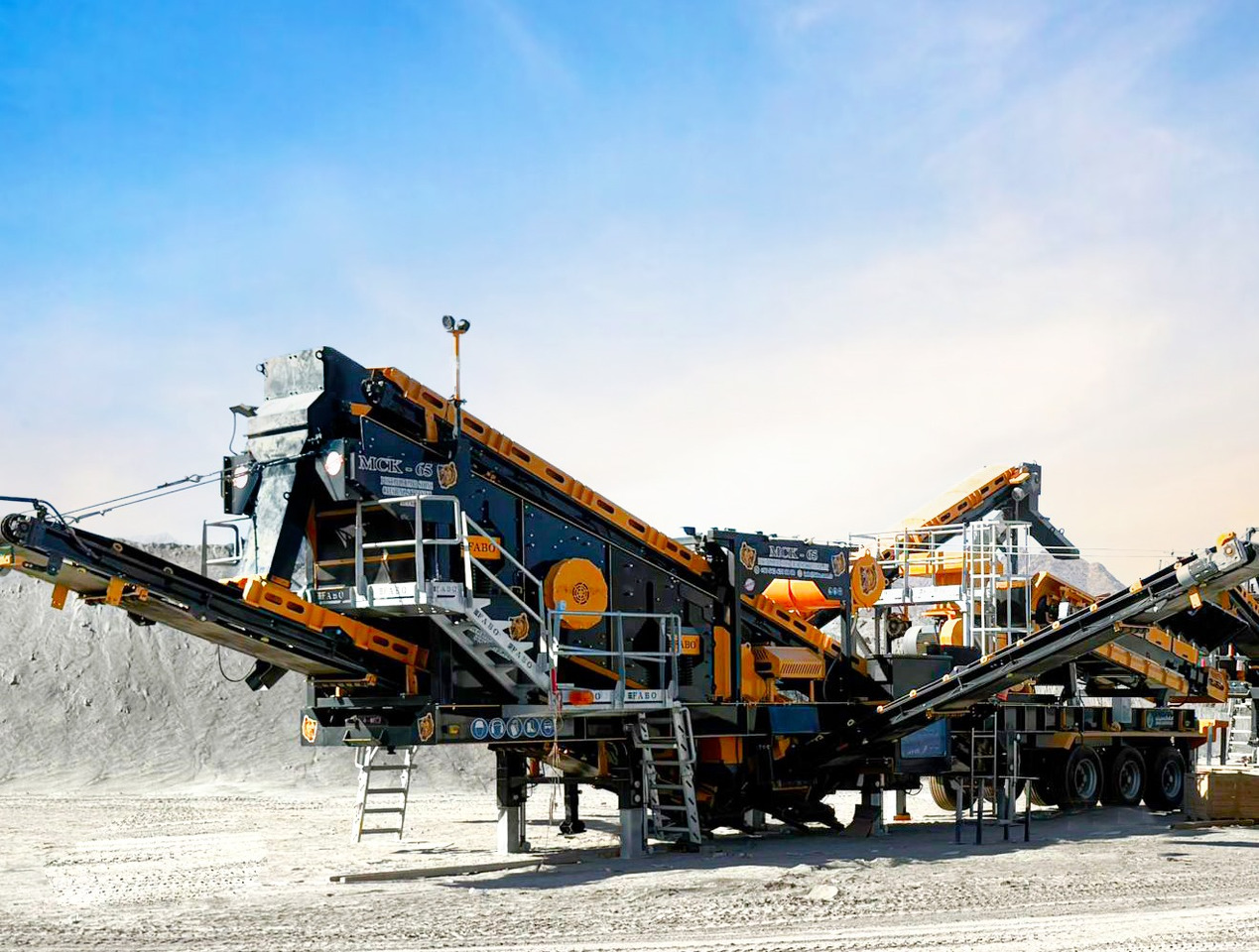 FABO mining machinery - crushing plant - Maquinaria para minería: foto 2 FABO mining machinery - crushing plant - Maquinaria para minería: foto 2