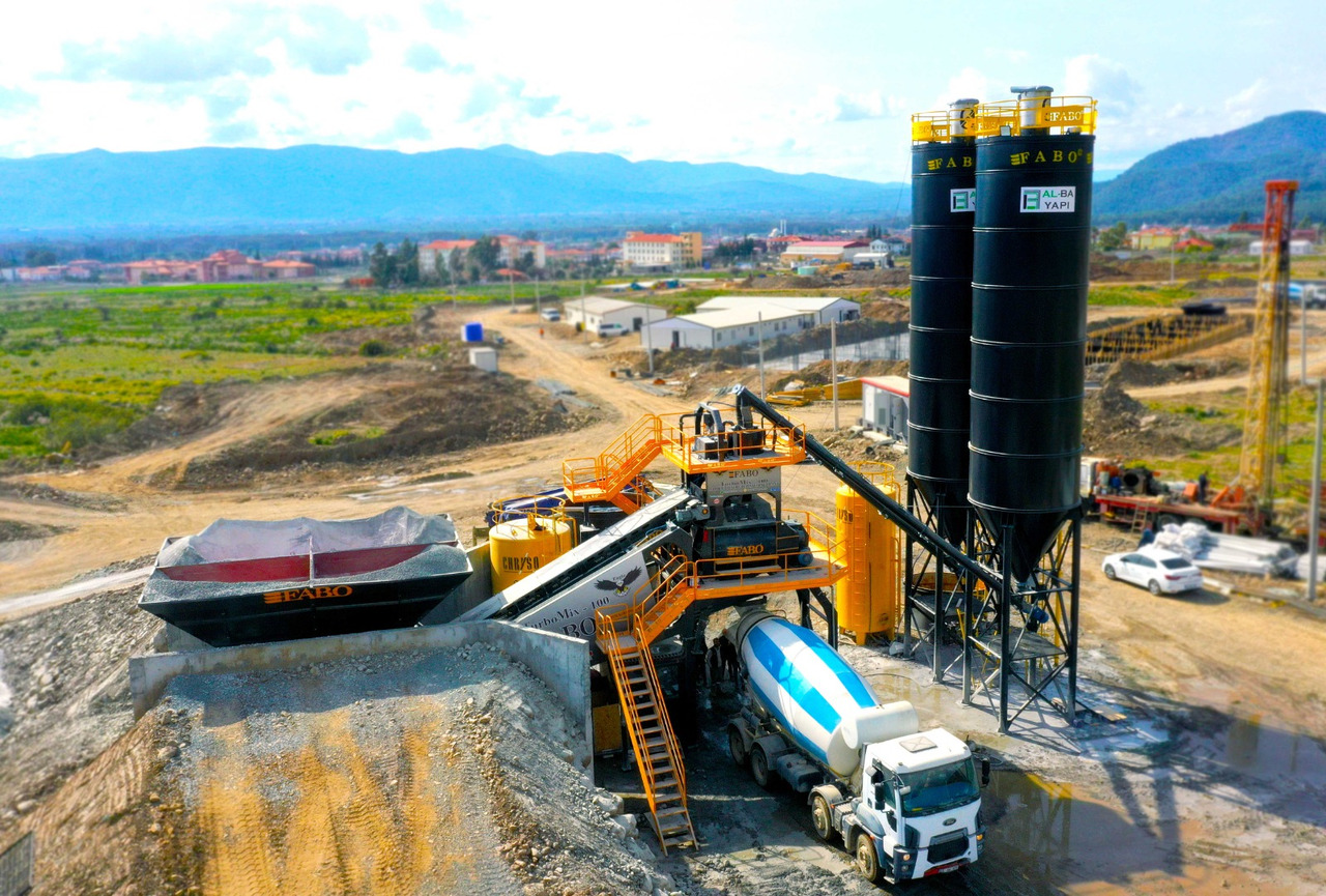 FABO mobile concrete batching plant - Planta de hormigón: foto 2 FABO mobile concrete batching plant - Planta de hormigón: foto 2