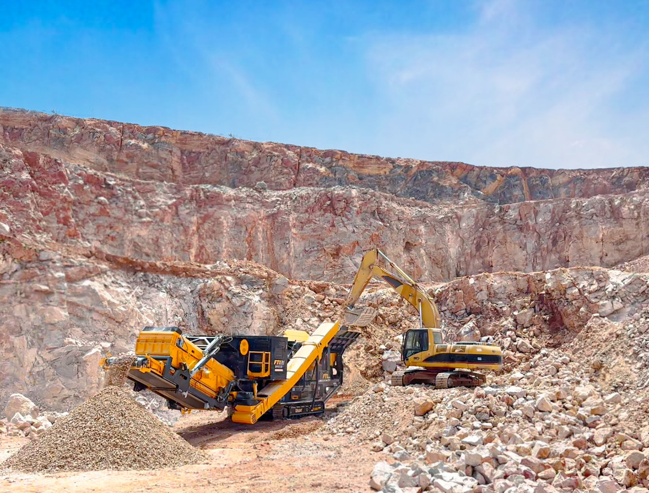 FABO mobile impact crusher - Trituradora de impacto: foto 4 FABO mobile impact crusher - Trituradora de impacto: foto 4