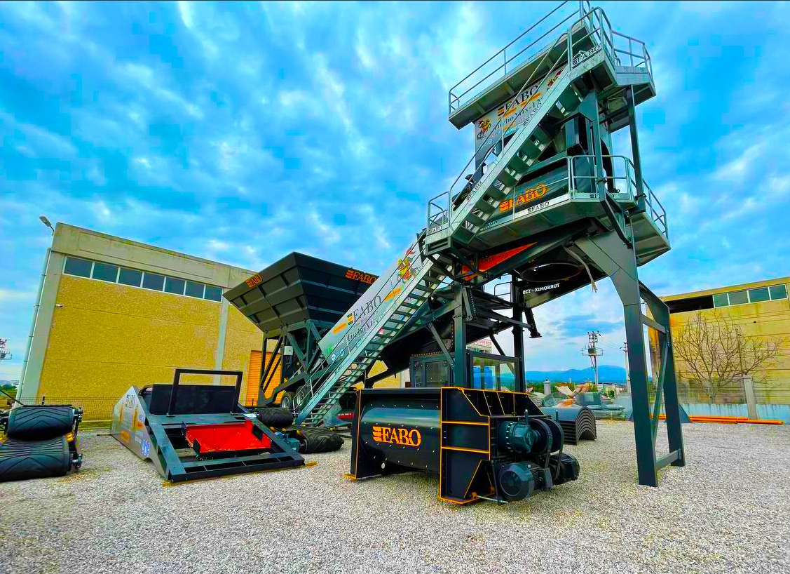 FABO twin shaft mixer - Hormigonera: foto 2 FABO twin shaft mixer - Hormigonera: foto 2