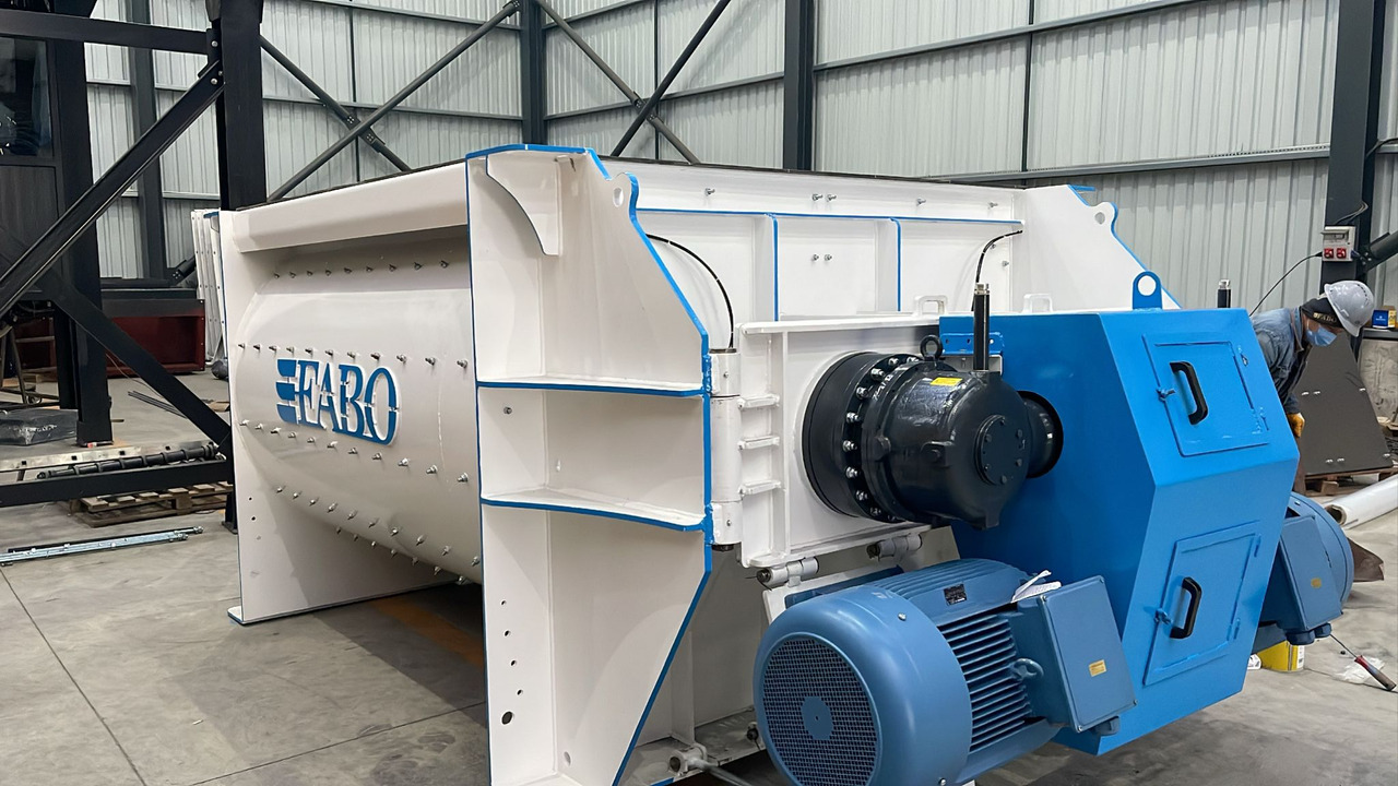 FABO twin shaft mixer - Hormigonera: foto 4 FABO twin shaft mixer - Hormigonera: foto 4