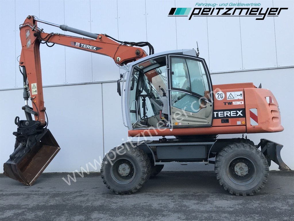 Excavadora de ruedas Atlas-Terex Mobilbagger TW 130 MS 10 + Schwenklöffel: foto 8