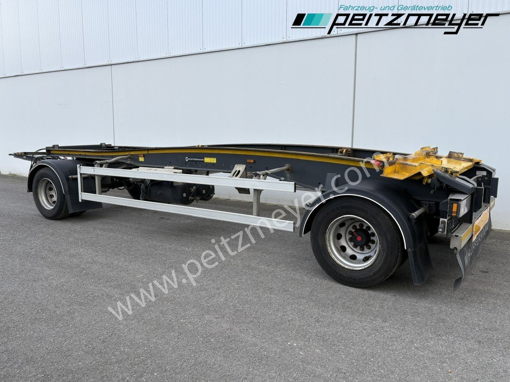 Hüffermann Abrollanhänger HSA 20.70 Schlittenanhänger - Remolque multilift/ Portacontenedores de cadenas: foto 2 Hüffermann Abrollanhänger HSA 20.70 Schlittenanhänger - Remolque multilift/ Portacontenedores de cadenas: foto 2