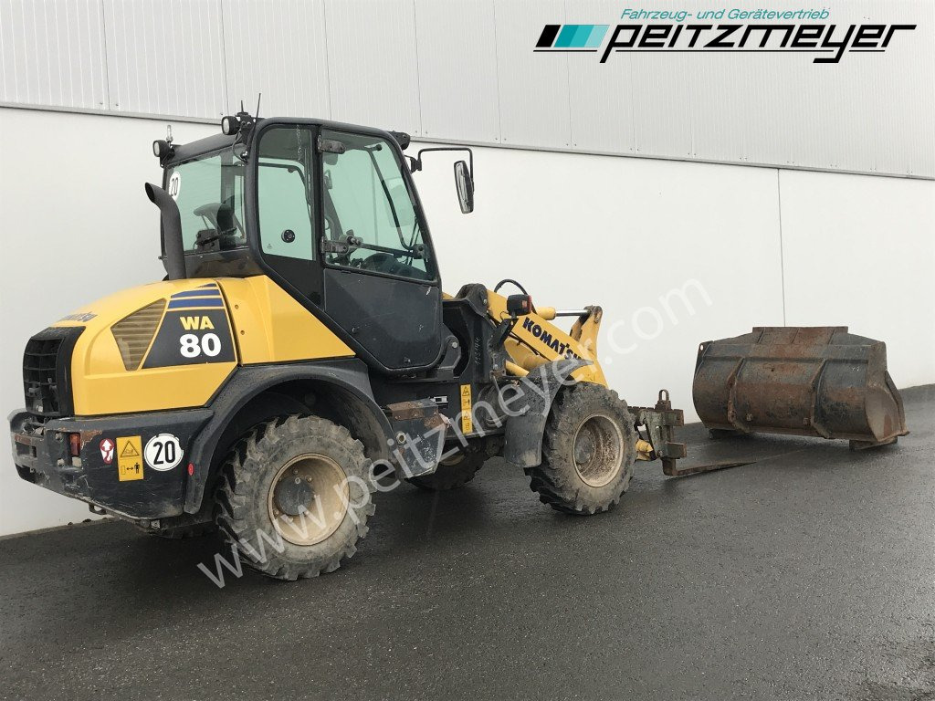 Komatsu RADLADER WA 80-6 Palettengabel und Standardschaufel - Cargadora de ruedas: foto 3 Komatsu RADLADER WA 80-6 Palettengabel und Standardschaufel - Cargadora de ruedas: foto 3