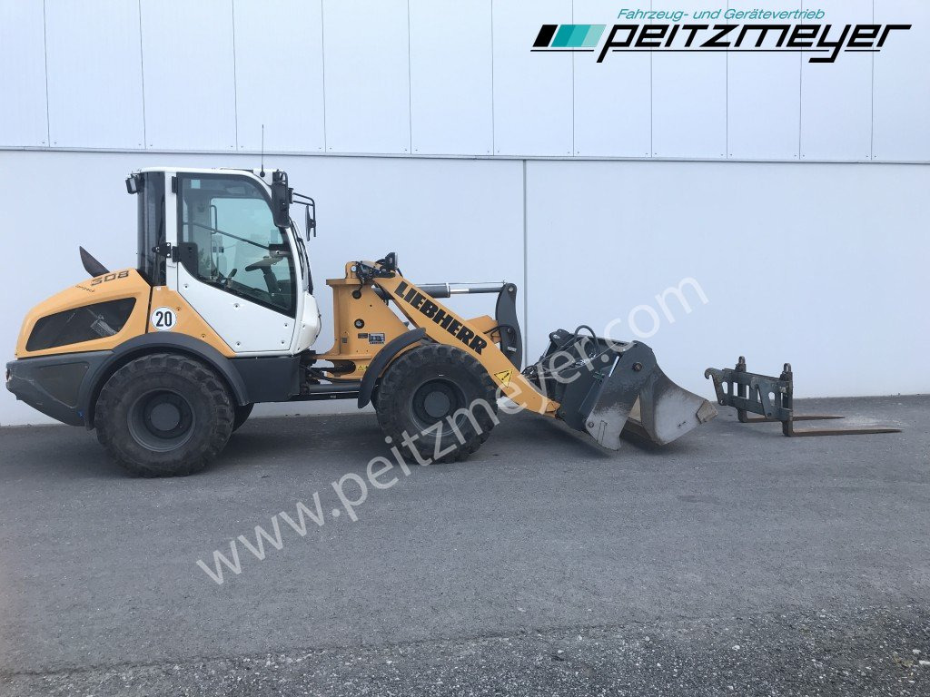 Cargadora de ruedas LIEBHERR RADLADER L 508 C 4in1 Schaufel + Palettengabel: foto 8 Cargadora de ruedas LIEBHERR RADLADER L 508 C 4in1 Schaufel + Palettengabel: foto 8