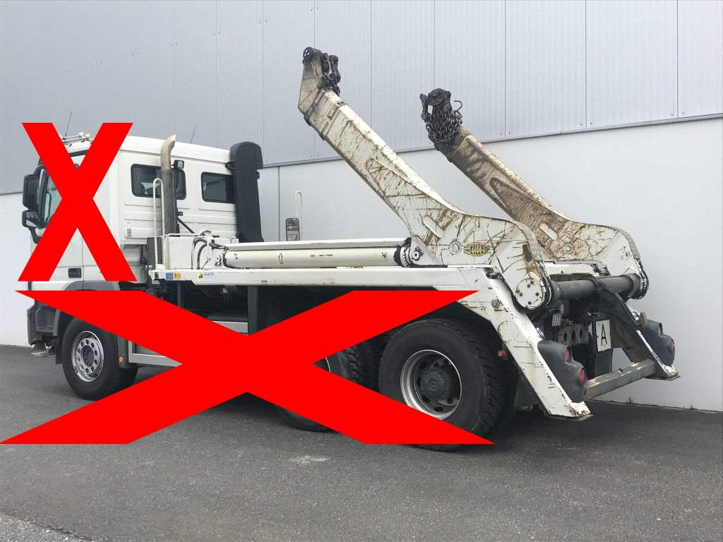 Meiller Absetzkipper AK 16 MTG - Actros 6x4 - Equipos de gancho multilift/ De cadena multilift: foto 3 Meiller Absetzkipper AK 16 MTG - Actros 6x4 - Equipos de gancho multilift/ De cadena multilift: foto 3