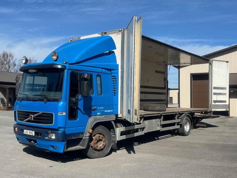 Volvo FL616 4X2 OPEN SIDE - Camión caja cerrada: foto 1 Volvo FL616 4X2 OPEN SIDE - Camión caja cerrada: foto 1