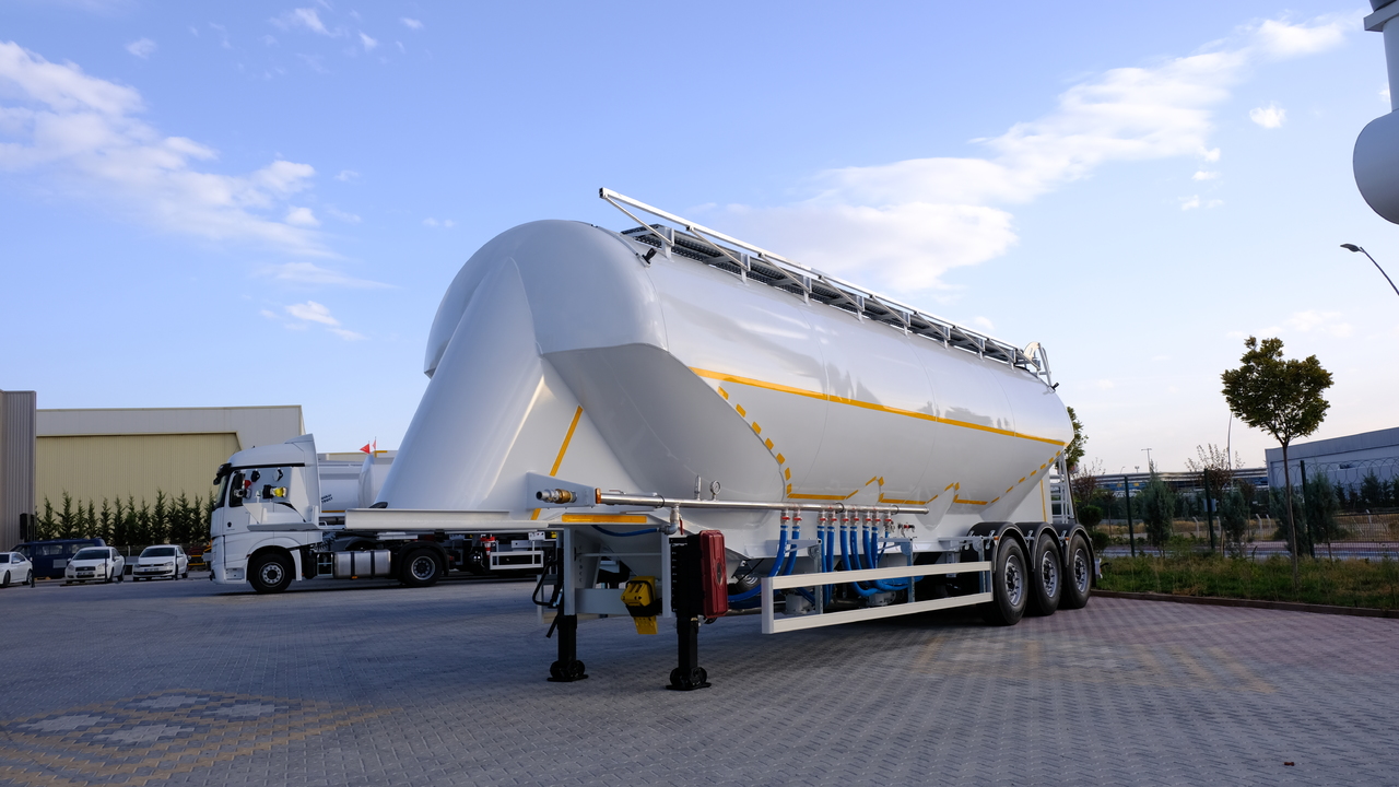 SINAN Flour and Feed W type Silo Bulk Tanker Semitrailer - Semirremolque silo: foto 4 SINAN Flour and Feed W type Silo Bulk Tanker Semitrailer - Semirremolque silo: foto 4