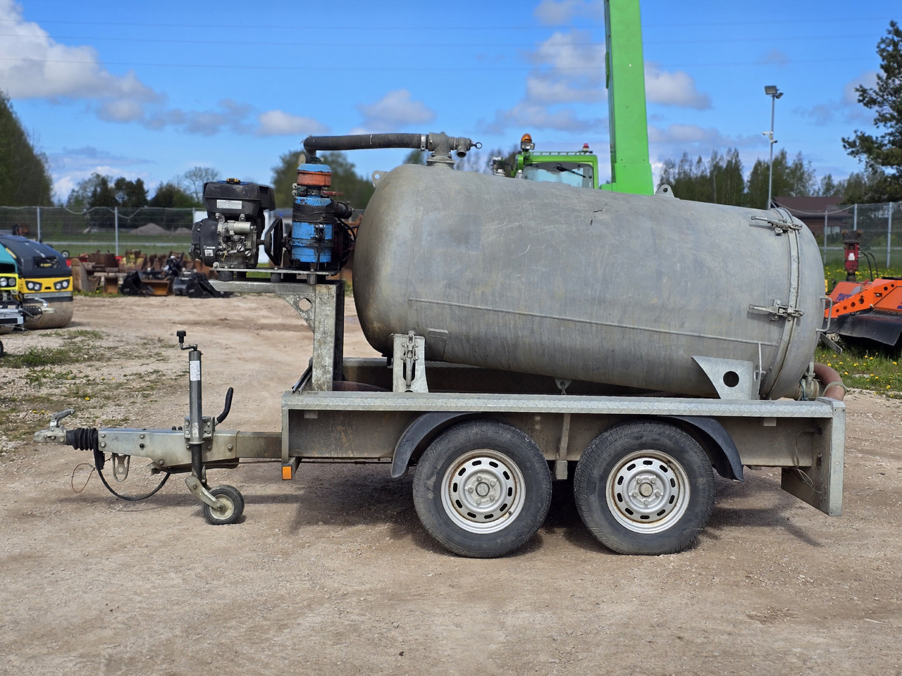 Bunnefeld Haren PAH3500 - Remolque cisterna: foto 2 Bunnefeld Haren PAH3500 - Remolque cisterna: foto 2