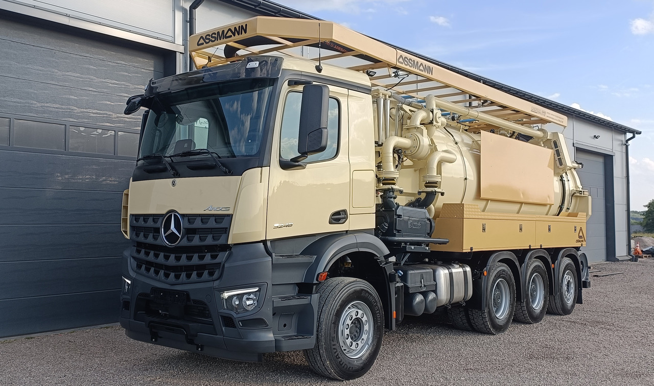 MERCEDES-BENZ AROCS ASSMANN stainless steel recykling - Limpieza de alcantarillado: foto 1 MERCEDES-BENZ AROCS ASSMANN stainless steel recykling - Limpieza de alcantarillado: foto 1