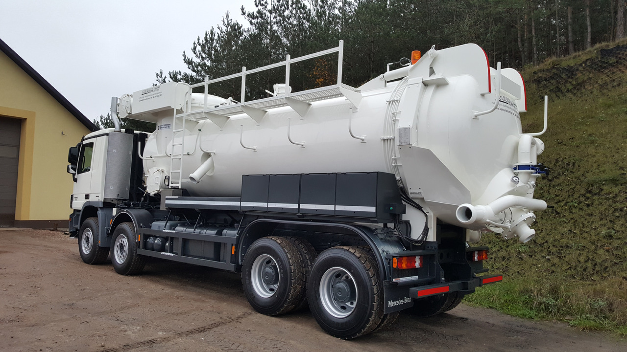 Mercedes NAAKTGEBOREN Vacu Press 8000 - Limpieza de alcantarillado: foto 4 Mercedes NAAKTGEBOREN Vacu Press 8000 - Limpieza de alcantarillado: foto 4