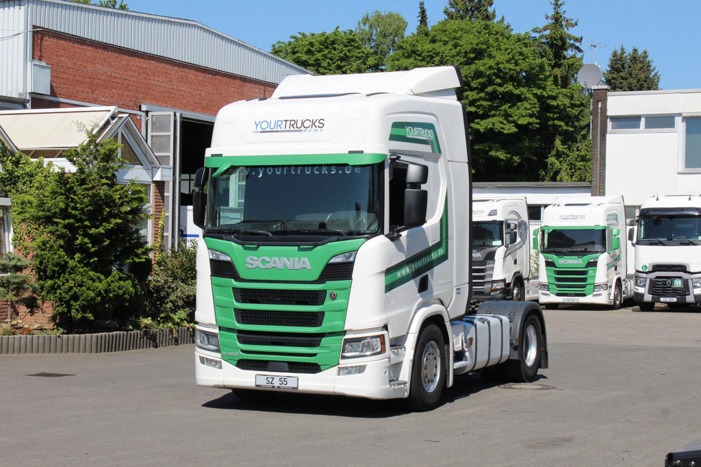 Scania R 450 Retarder Standklima Kühlbox Navi 2 Tanks - Cabeza tractora: foto 1 Scania R 450 Retarder Standklima Kühlbox Navi 2 Tanks - Cabeza tractora: foto 1