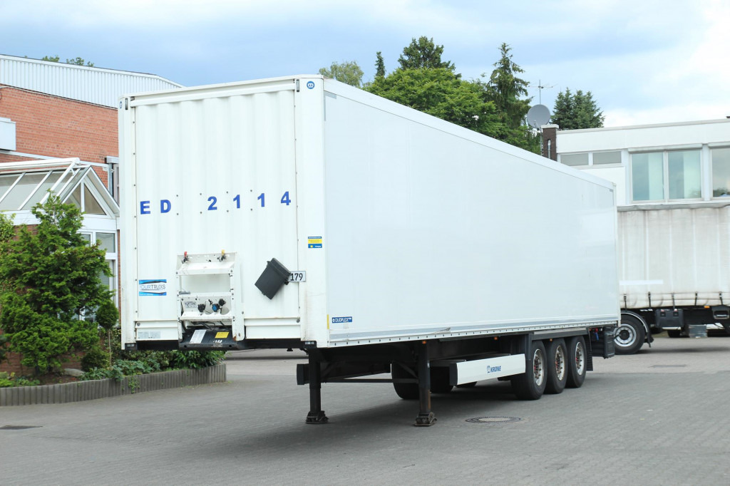 Semirremolque caja cerrada Krone Koffer Duoplex 2,7h Doppelstock SAF Achsen: foto 1