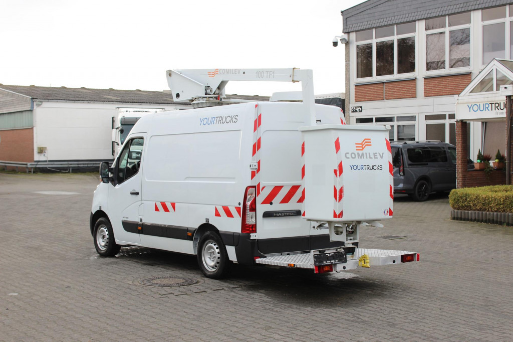 Camión con plataforma elevadora Renault Master Bühne EN100TF1 10m Klima 561h AHK: foto 12 Camión con plataforma elevadora Renault Master Bühne EN100TF1 10m Klima 561h AHK: foto 12