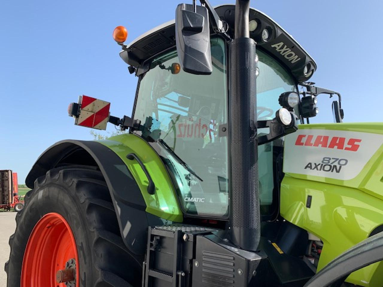 CLAAS Axion 870 CMATIC mit GPS S10, RTK, 3255 Bh - Tractor: foto 5 CLAAS Axion 870 CMATIC mit GPS S10, RTK, 3255 Bh - Tractor: foto 5