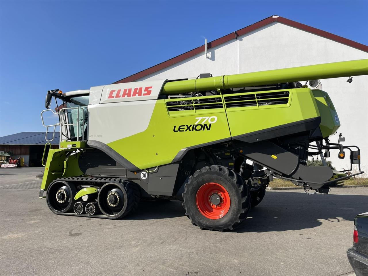 CLAAS Lexion 770TT Modell C76 mit CEMOS AUTOMATIC und Schneidwerk V1230 - Cosechadora de granos: foto 3 CLAAS Lexion 770TT Modell C76 mit CEMOS AUTOMATIC und Schneidwerk V1230 - Cosechadora de granos: foto 3