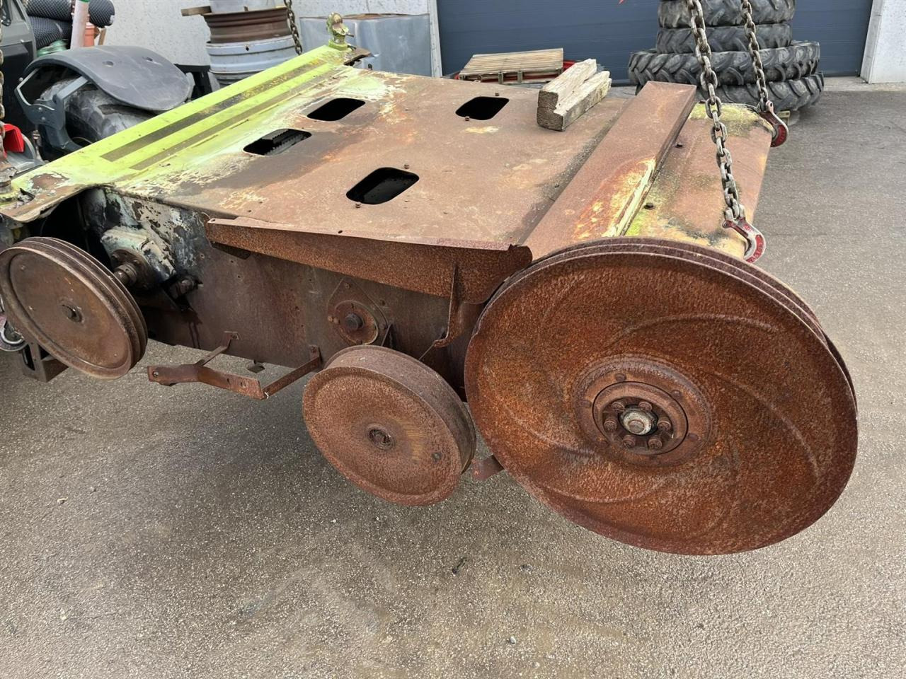 CLAAS Lexion 750 gebrauchter Einzugschacht, Schrägförderer aus Brandmaschine - Recambio para Cosechadora de granos: foto 4 CLAAS Lexion 750 gebrauchter Einzugschacht, Schrägförderer aus Brandmaschine - Recambio para Cosechadora de granos: foto 4